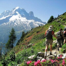 Tour Du Mont Blanc loop through France, Italy, and Switzerland